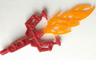Bionicle Weapon Hordika Blazer Claw with Molded Trans-Orange Flexible Flame Pattern