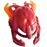 Bionicle Mask Malum with Marbled Trans-Orange Pattern