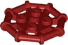 Plate, Modified 2 x 2 with Bar Frame Octagonal, Reinforced, Completely Round Studs