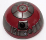 Cylinder Hemisphere 4 x 4 with R4-P17 Astromech Droid Pattern