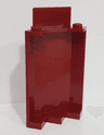 Panel 3 x 3 x 6 Corner Wall without Bottom Indentations