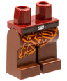 Hips and Reddish Brown Legs with SW Belt and Skirt Pattern