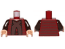 Torso SW Chancellor Palpatine, Horizontal Trim Pattern / Dark Brown Arms / Light Nougat Hands