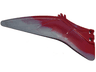 Dinosaur Wing Pteranodon - Left with Marbled Dark Bluish Gray Edge Pattern