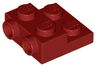 Plate, Modified 2 x 2 x 2/3 with 2 Studs on Side - Solid Bottom Tube