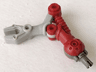 Galidor Limb Arm Gorm with Light Gray Mechanical Grabber and Dark Gray Rotation Joint Pin