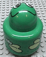 Primo Brick, Round Rattle 1 x 1 with Frog Pattern
