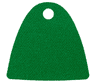 Minifigure Cape Cloth, Straight Bottom with Single Top Hole - Spongy Stretchable Fabric