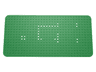 Baseplate 16 x 32 with Rounded Corners and Set 350 Dots Pattern