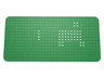 Baseplate 16 x 32 with Rounded Corners and Set 352 Dots Pattern