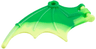 Dragon Wing 8 1/4 x 5 with Marbled Yellowish Green Trailing Edge Pattern