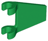 Flag 2 x 2 Trapezoid with Flat Edge
