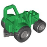 Duplo Farm Tractor with 2 x 3 Studs on Hood