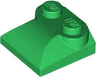 Slope, Curved 2 x 2 x 2/3 with 2 Studs and Curved Sides