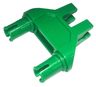 Technic, Pin Double Triangle 1 x 3 with 2 Clips with Round Pin Holes