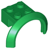 Vehicle, Mudguard 4 x 2 1/2 x 1 2/3 with Arch Round