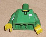 Torso Soccer Referee (Line) White Flag Pattern (Sticker) / Green Arms / Yellow Hands