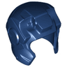 Minifigure, Headgear Helmet Space with Open Face and Top Hinge, with Angular Cheeks  (Iron Man)
