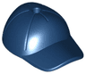 Minifigure, Headgear Cap - Short Curved Bill with Seams and Hole on Top