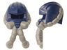 Minifigure, Headgear Helmet Space with Air Mask with Flexible Gray Hoses Pattern