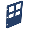 Duplo Door / Window Pane 1 x 4 x 4 with Four Panes Different Sizes