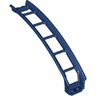 Train, Track Roller Coaster Ramp Large Upper Part, 6 Bricks Elevation
