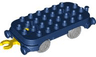 Duplo, Train Base 4 x 8 with Rounded Corners, Light Bluish Gray Train Wheels and Yellow Movable Hook