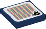 Tile 2 x 2 with Super Mario Scanner Code Bully Pattern (Sticker) - Set 71402