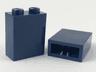 Brick 1 x 2 x 2 with Inside Axle Holder