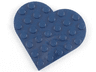 Plate, Round 6 x 6 Heart