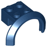Vehicle, Mudguard 4 x 2 1/2 x 1 2/3 with Arch Round