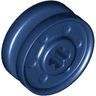 Wheel 18mm D. x  8mm with Fake Bolts and Shallow Spokes and Axle Hole