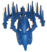 Bionicle Piraka Spine with Mask (Stars Series) - Flexible Rubber