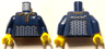 Torso Speed Champions with McLaren Logo Mesh Polo Shirt Pattern / Dark Blue Arms / Yellow Hands