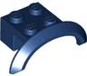 Vehicle, Mudguard 4 x 2 1/2 x 1 with Arch Round