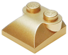 Slope, Curved 2 x 2 x 2/3 with 2 Studs and Curved Sides