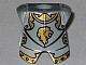 Minifigure Armor Breastplate with Leg Protection with Kingdoms Lion Head Pattern