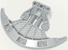 Bionicle Weapon Axonn Giant Axe Half
