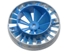 Engine, Very Large Turbine with Marbled Blue Center Pattern