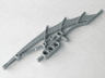 Bionicle Weapon Shield Half Ribbed Narrow