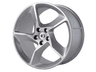 Wheel 75mm D. x 41mm Technic Racing Large #1 Model Left Side (Spokes Slanted Left)