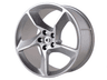 Wheel 75mm D. x 41mm Technic Racing Large #2 Model Right Side (Spokes Slanted Right)