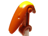 Minifigure, Head, Modified Mechanical (SW Battle Droid) with Yellow Insignia Pattern