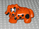 Duplo Dog Dachshund with Black Spots Pattern (Spot)