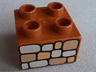 Duplo, Brick 2 x 2 with Stone Wall Pattern