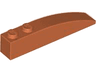 Slope, Curved 6 x 1 with 2 Studs