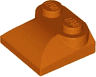 Slope, Curved 2 x 2 x 2/3 with 2 Studs and Curved Sides