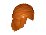 Minifigure, Hair Female Mid-Length with Braid Around Sides