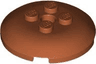 Brick, Round 4 x 4 x 2/3 Dome Top with Hole