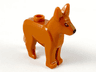 Dog, Alsatian / German Shepherd with Black Eyes and Nose, Dark Tan on Top of Muzzle Pattern